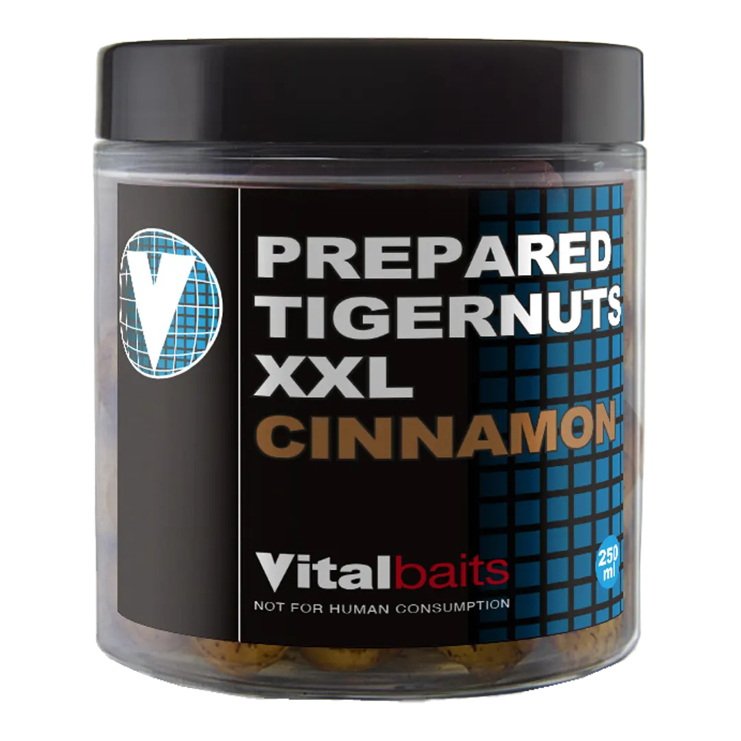 Vital Baits Prepared Tigernuts XXL Cinnamon - Partikler