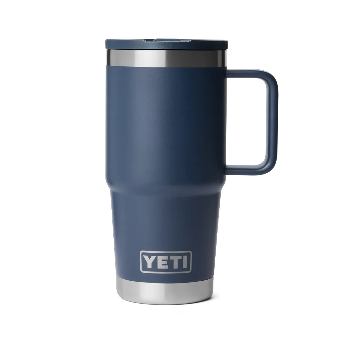 YETI 20 oz (591 ml) Travel Straw Mug Navy - Flasker & Vandopbevaring