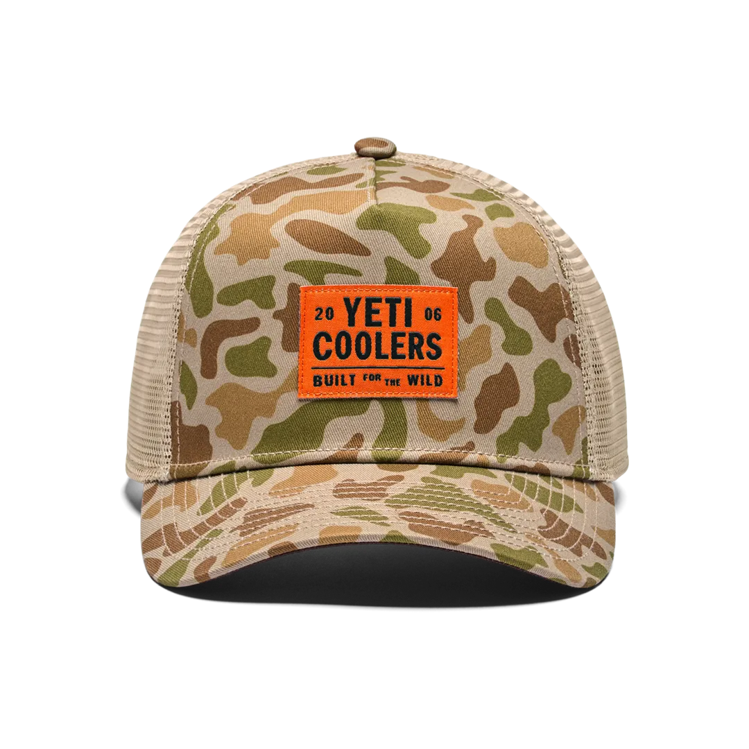 YETI Coolers Camo Trucker Hat - Caps