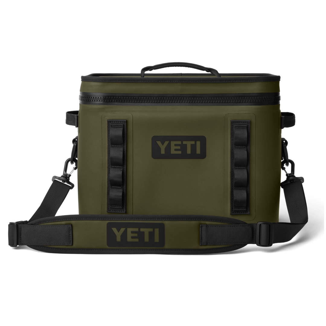 YETI Hopper Flip 18 Soft Cooler Køletaske Olive - Kølebokse
