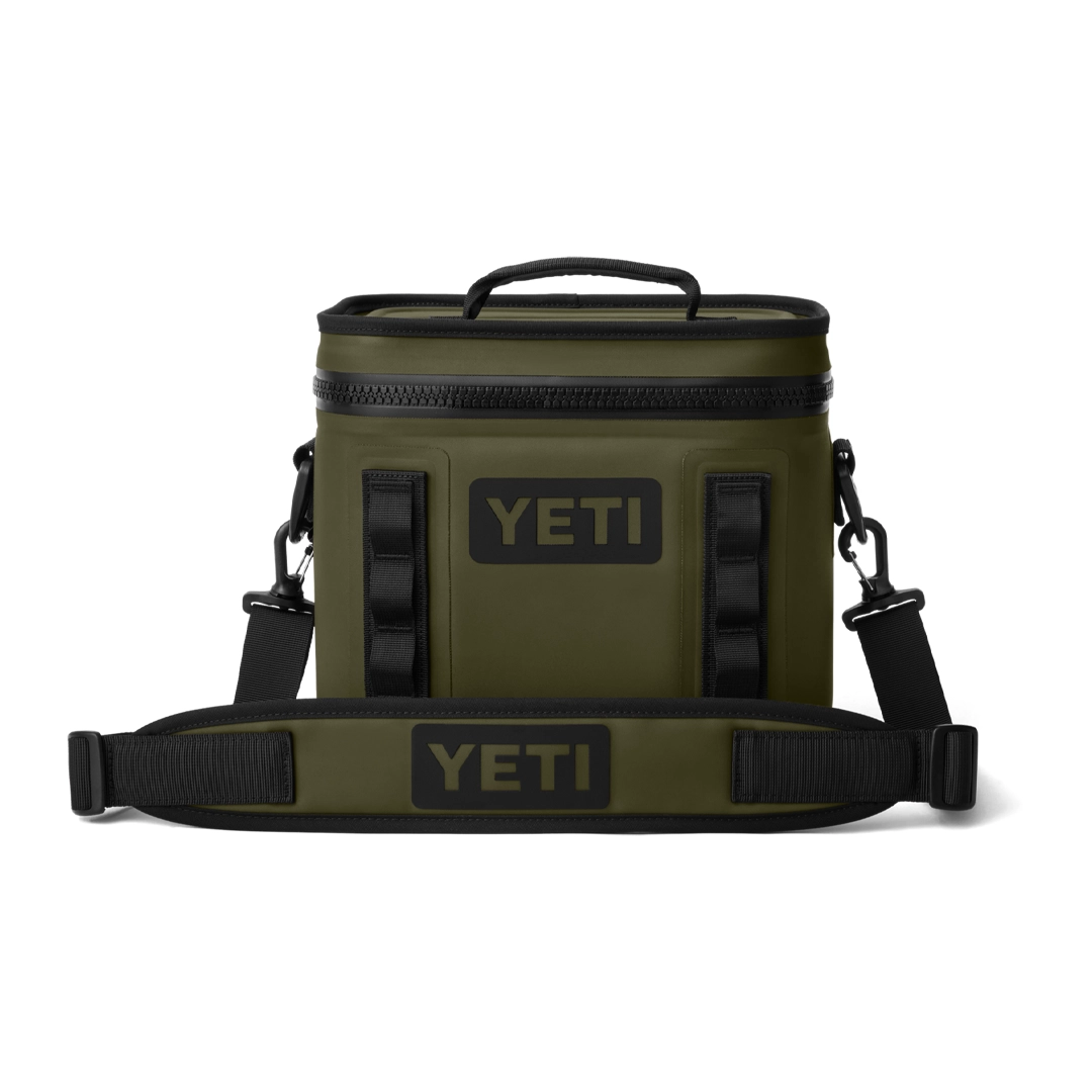 YETI Hopper Flip 8 Soft Cooler Køletaske Olive - Kølebokse