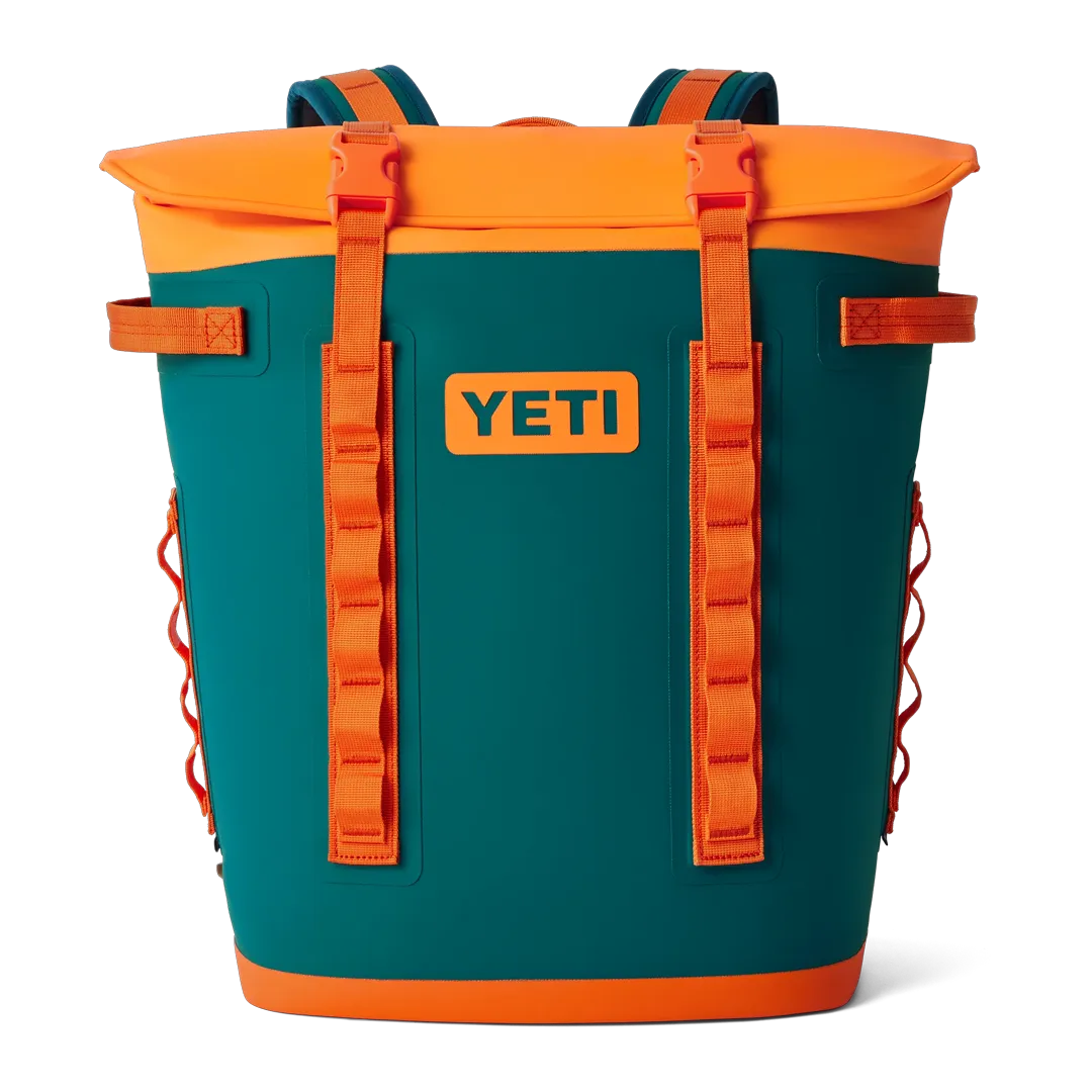 YETI Hopper M20 Backpack Cooler Teal/Orange - Kølebokse & -tasker