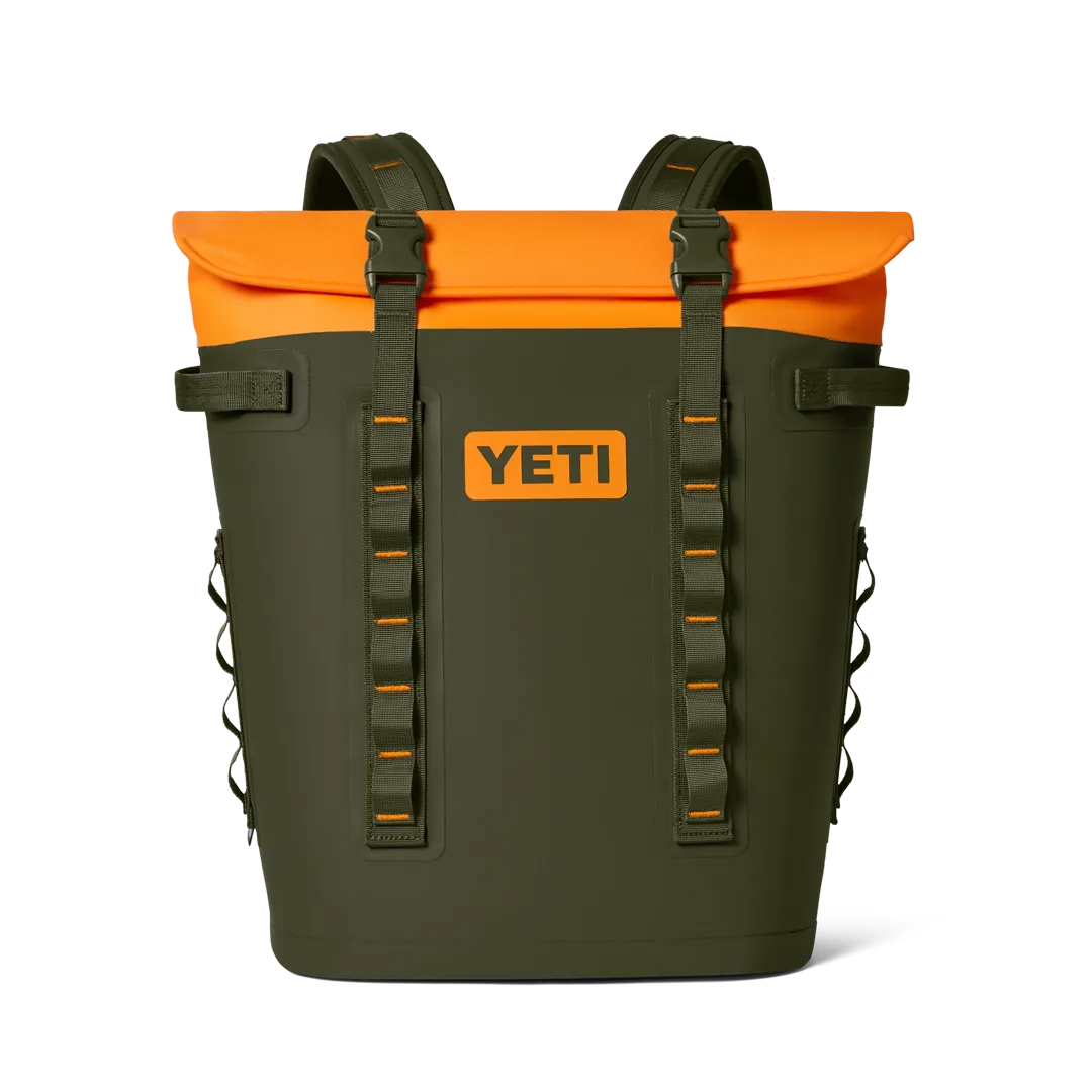 YETI Hopper M20 Backpack Cooler Olive/King Crab Orange - Kølebokse & -tasker