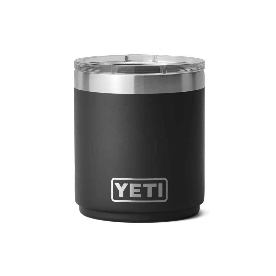 YETI Rambler 10 oz (295 ml) Stackable Lowball Black - Termokander & -krus