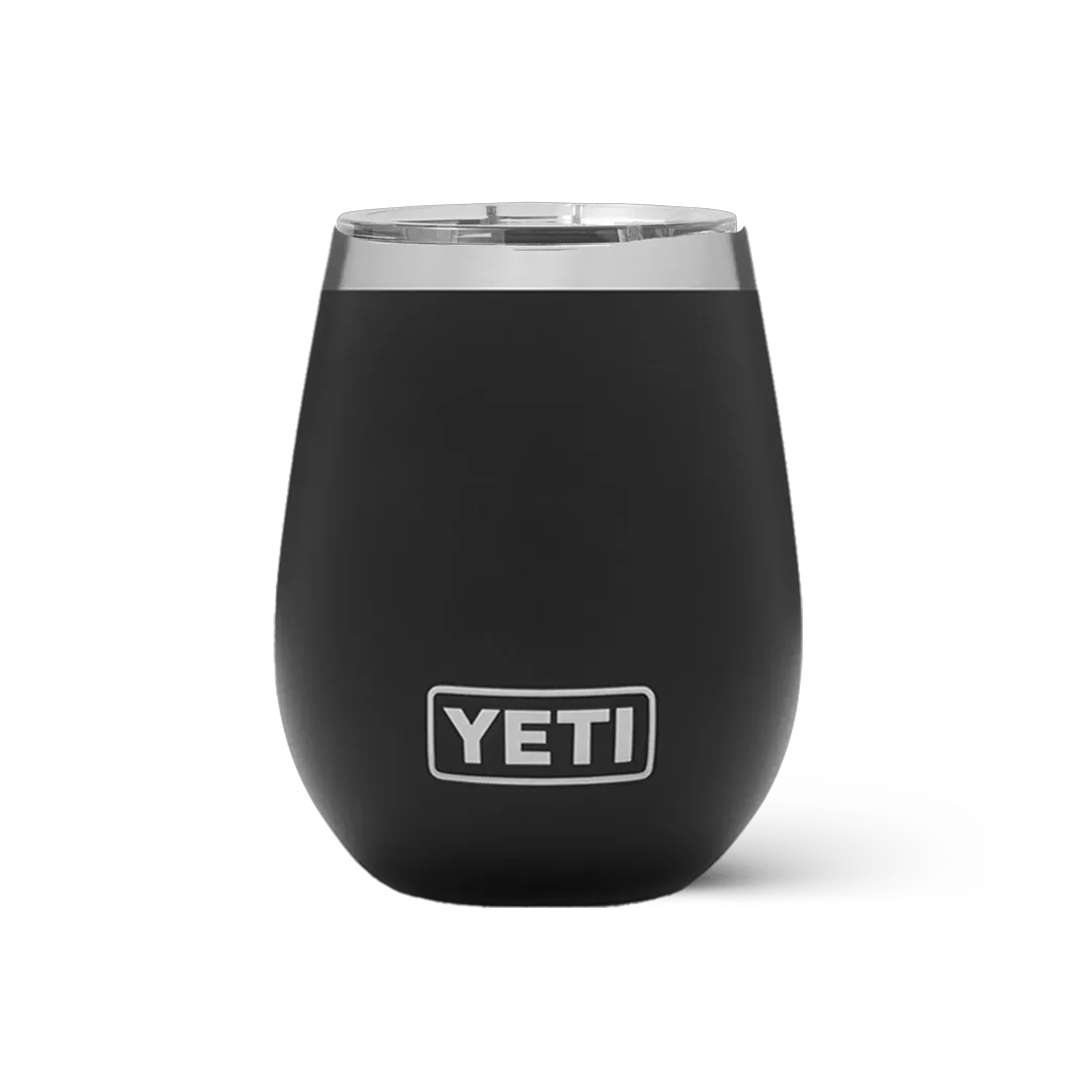 YETI Rambler 10 oz (295 ml) Wine Tumbler Black - Termokander & -krus