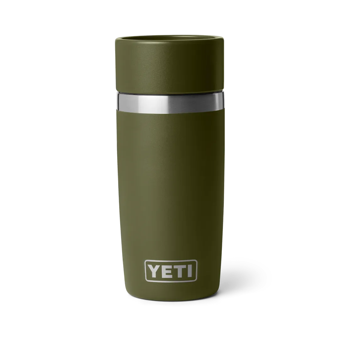 YETI Rambler 12 oz (355 ml) Travel Bottle Olive/King Crab Orange - Termokander & -krus
