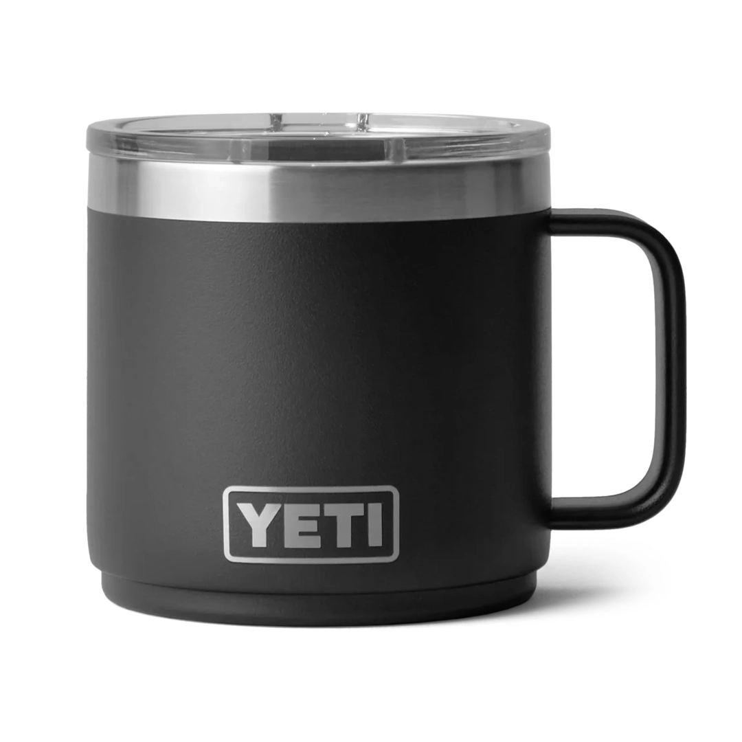 YETI Rambler 14 oz (414 ml) Stackable Mug Black - YETI