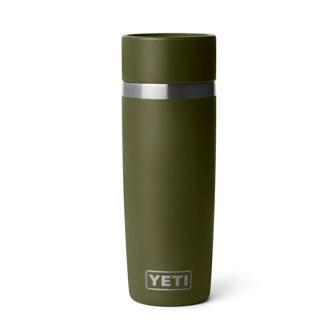 YETI Rambler 16 oz (473 ml) Travel Bottle Olive/King Crab Orange - Termokander & -krus