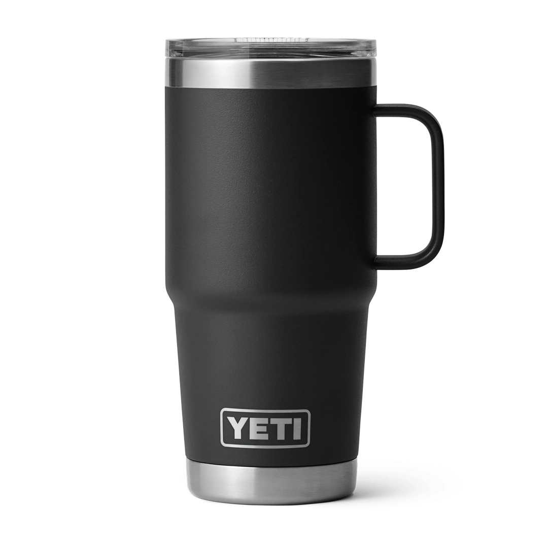 YETI Rambler 20 oz (591 ml) Travel Mug Black - YETI