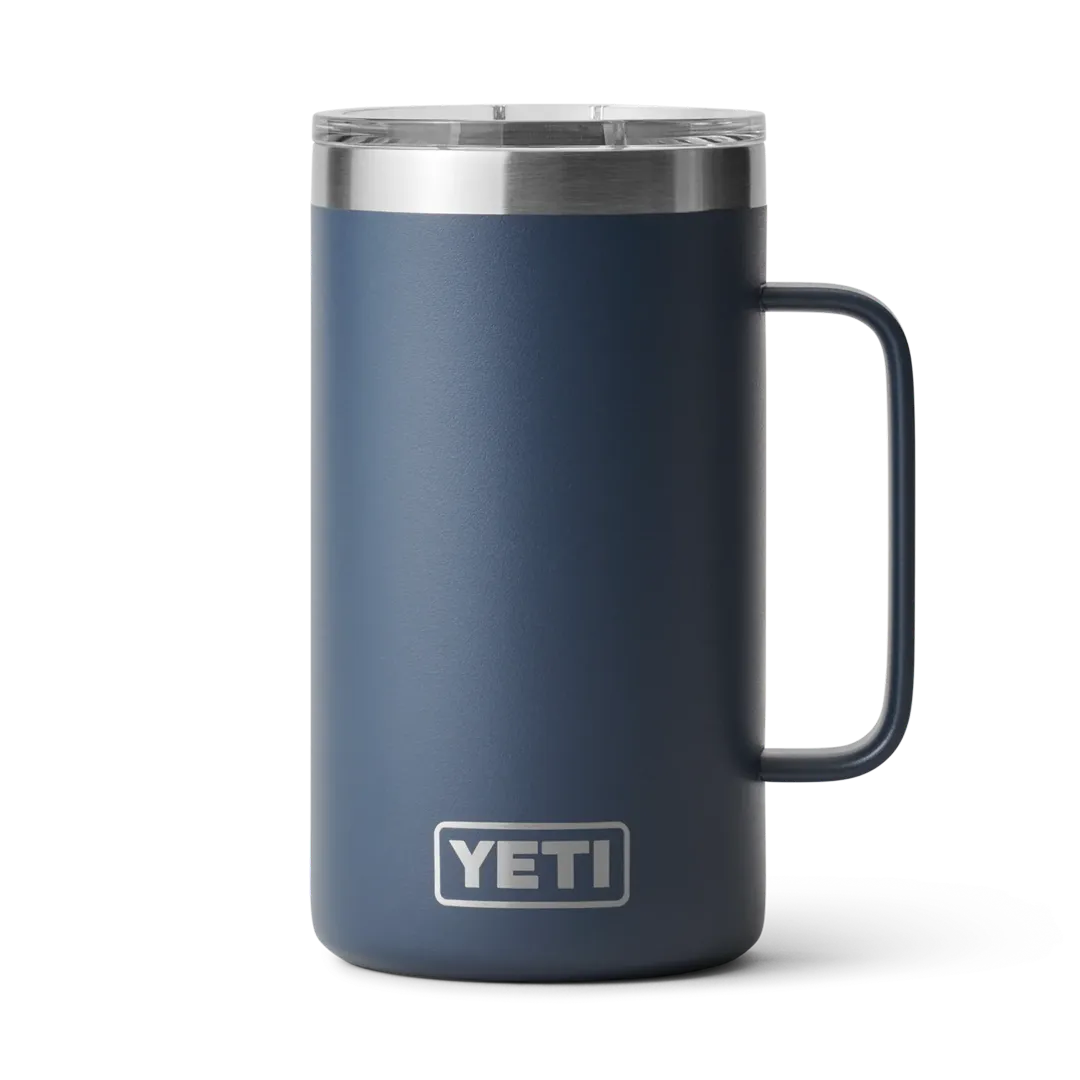 YETI Rambler 24 oz (709 ml) Mug Navy - Termokander & -krus