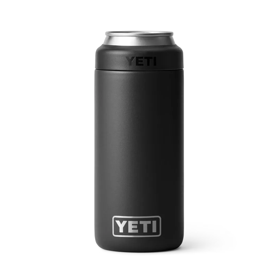 YETI Rambler 250 ML Colster Slim Can Insulator Black - Drikkeflasker & Vandopbevaring