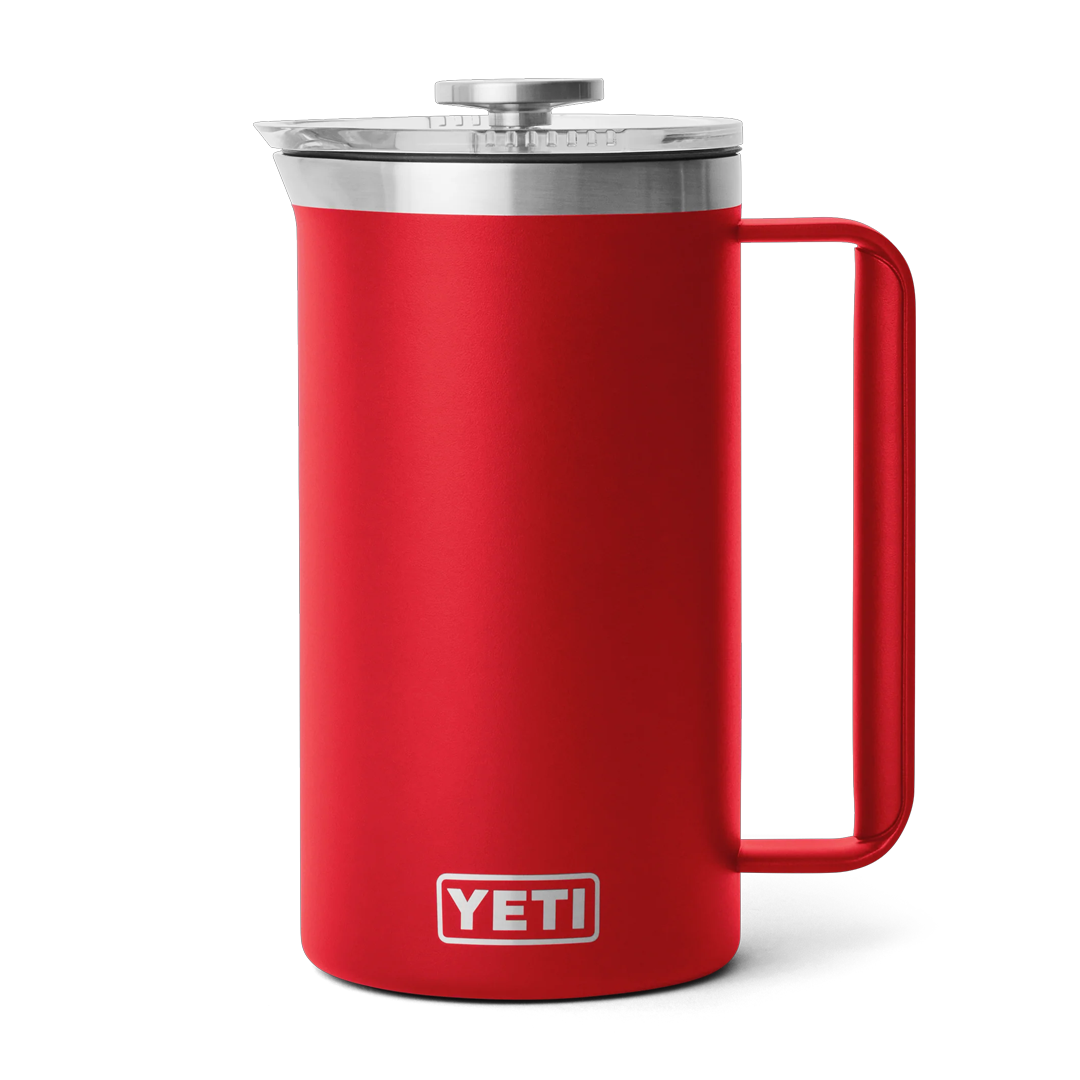 YETI Rambler 34 oz (1 L) French Press Stempelkande Rescue Red - Kaffe