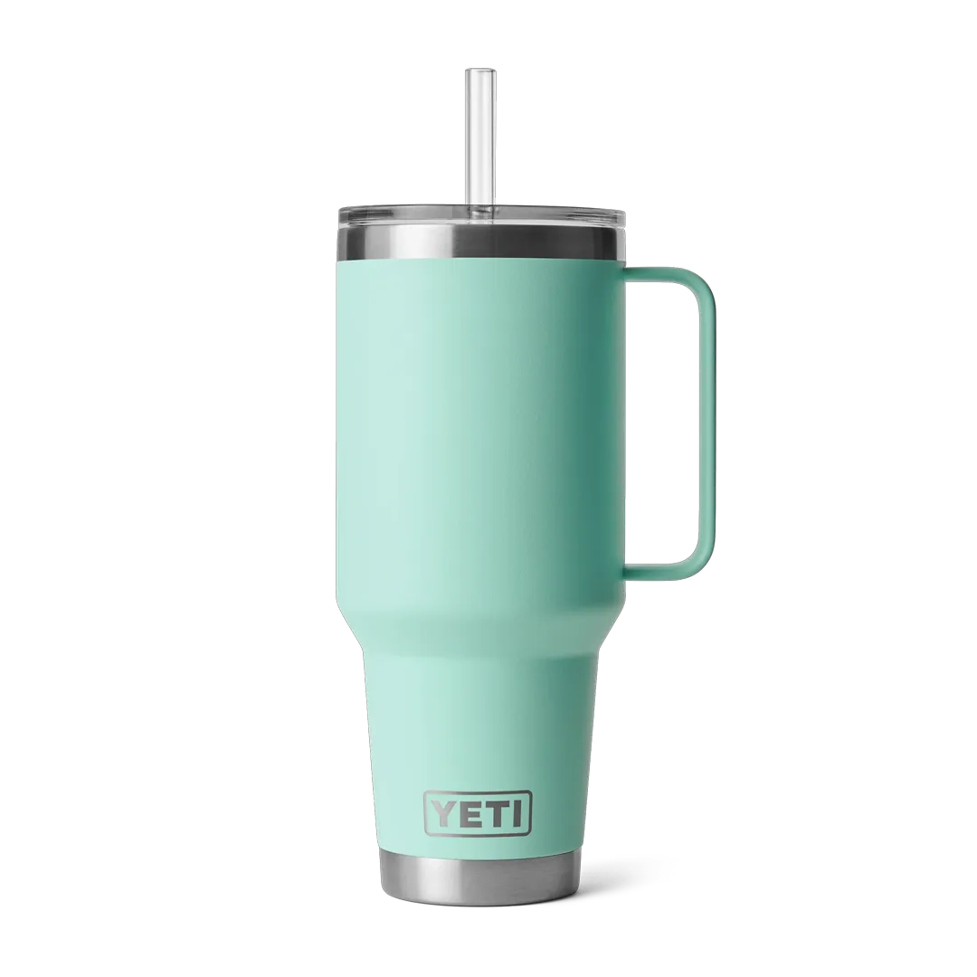 YETI Rambler 42 oz (1.2 l) Straw Mug Seafoam - Drikkeflasker & Vandopbevaring