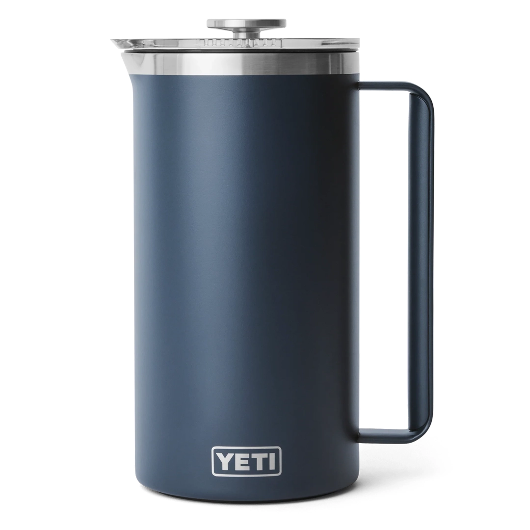 YETI Rambler 64 oz (1.9 L) French Press Stempelkande Navy - Kaffe