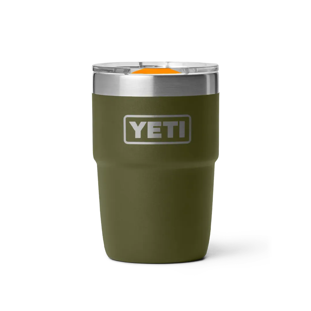 YETI Rambler 8 oz (236 ml) Stackable Cup Olive/King Crab Orange - YETI