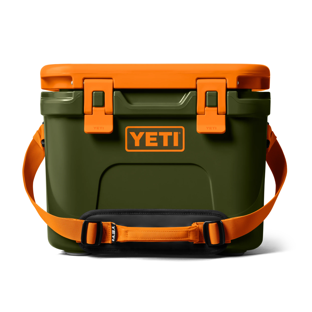 YETI Roadie 15 Hard Cooler Køleboks Olive/King Crab Orange - Kølebokse