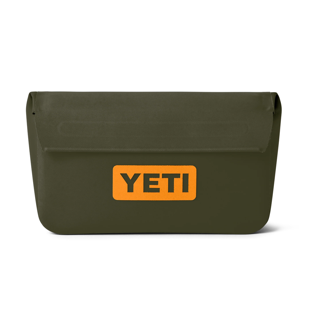 YETI Sidekick Dry 1L Gear Case Olive/King Crab Orange - Vandtætte tasker