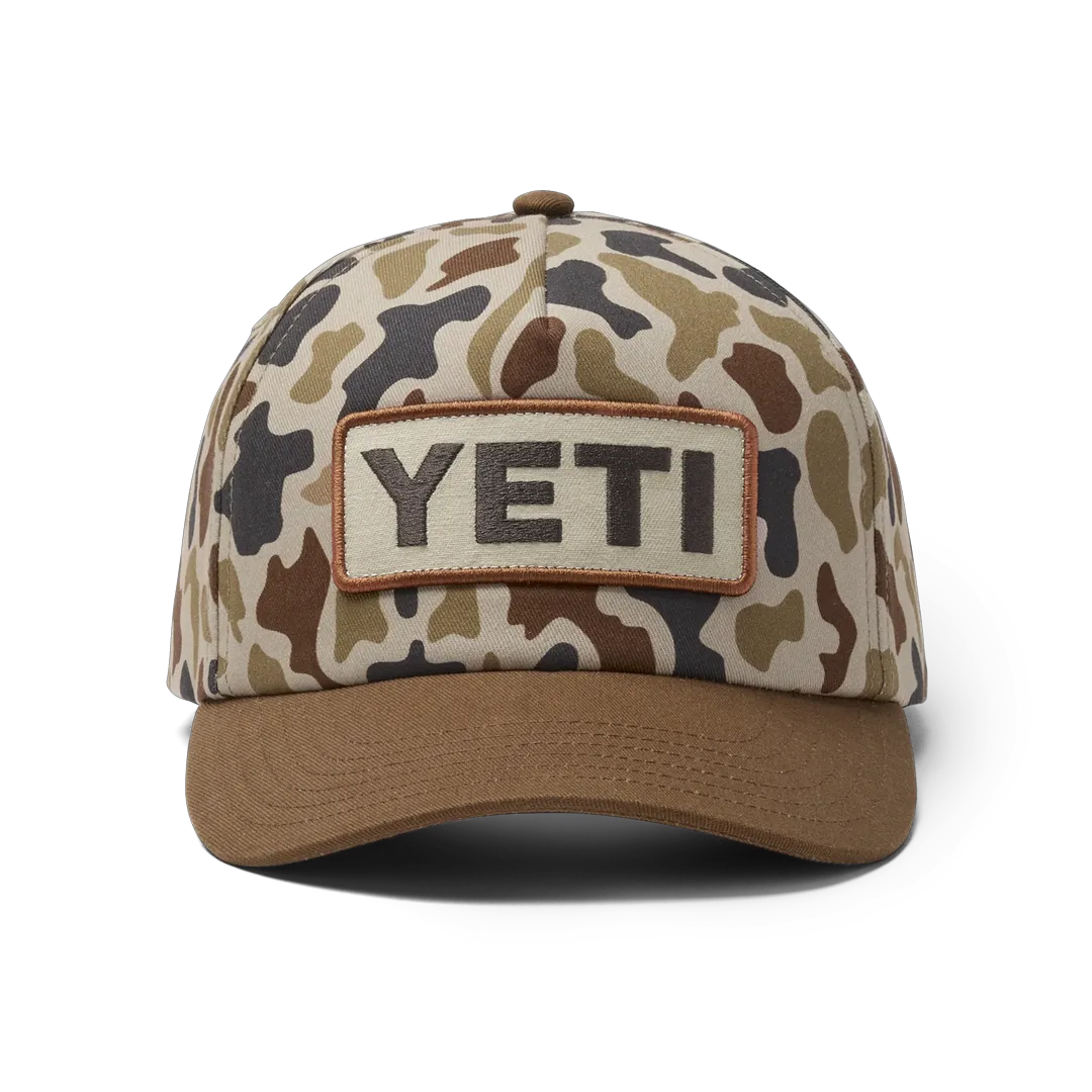 YETI Wetlands Camo Logo Badge Snapback Cap - Caps