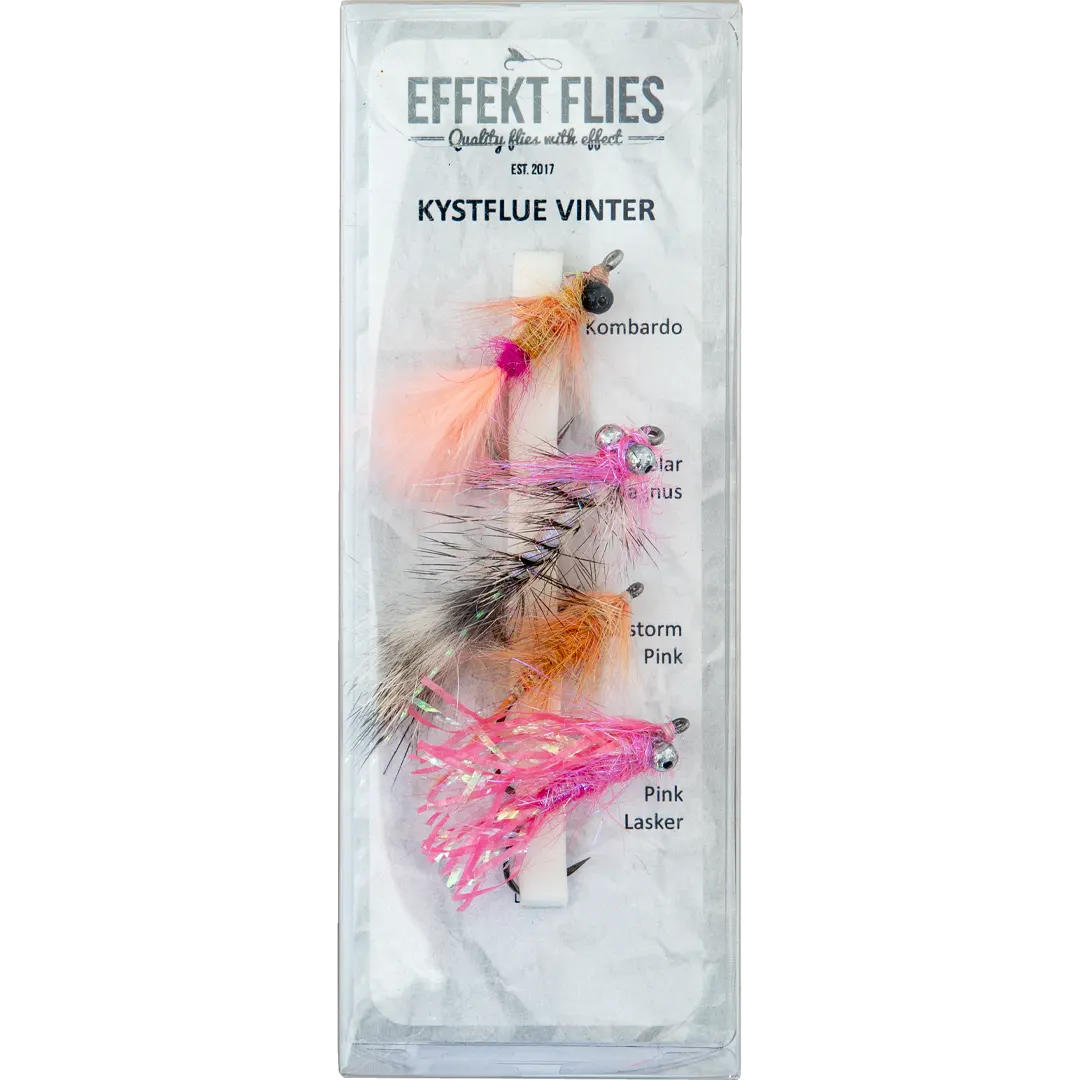 Effekt Flies Sortiment Kystflue Vinter - Fyldte æsker