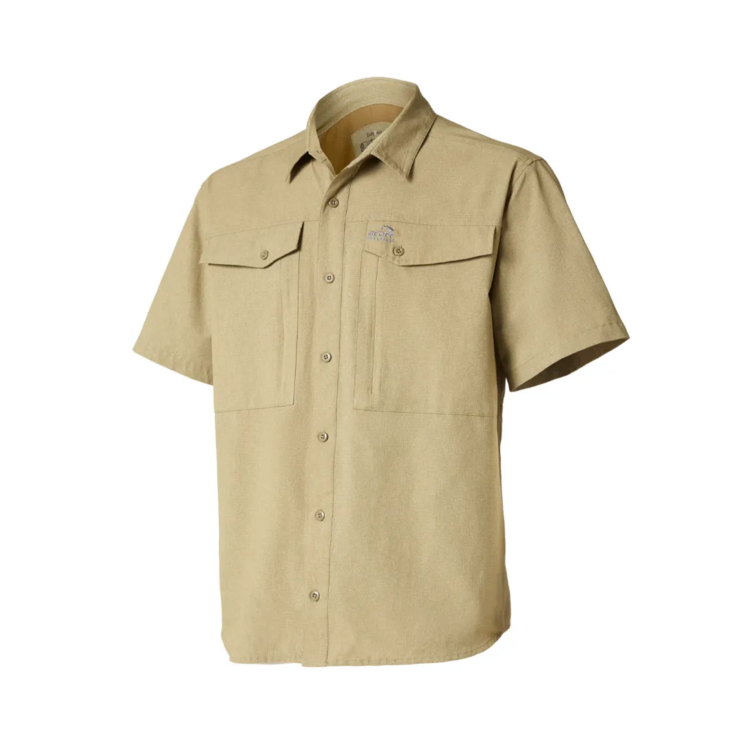 Geoff Anderson Zulo2 Short Sleeve Grøn XL - Skjorter
