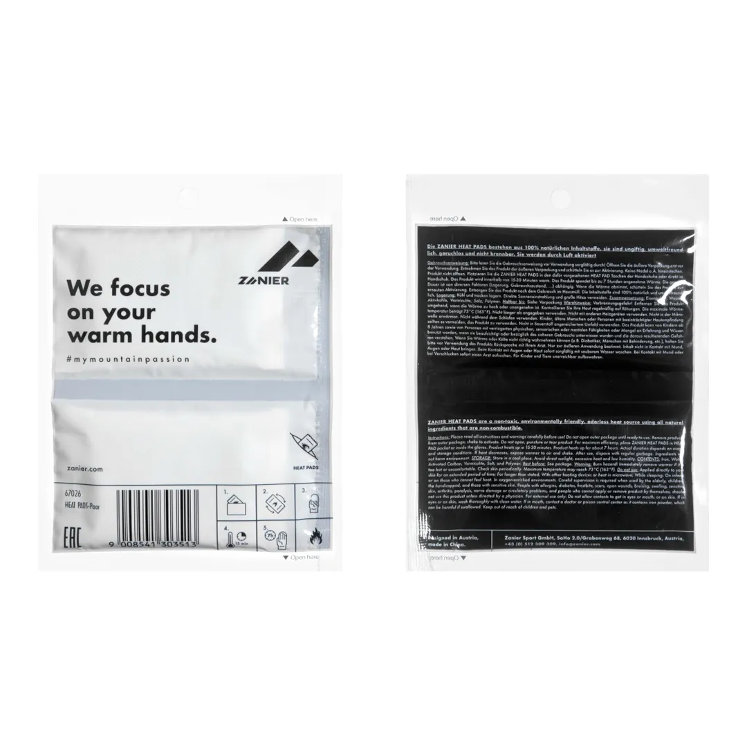 Zanier Hand Warmer Pads Varmepude Til Hænder - Håndvarmere