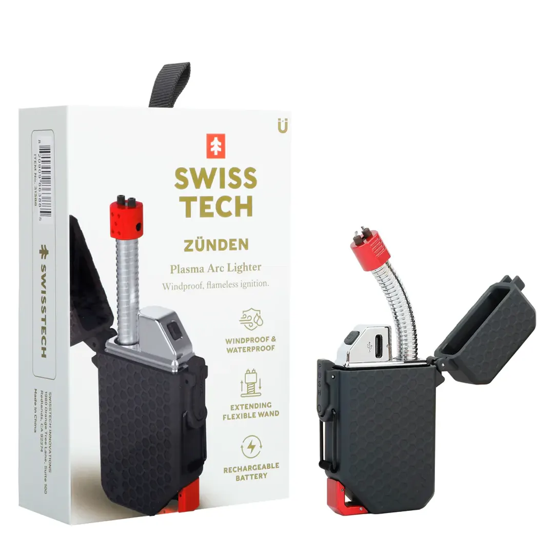 Swisstech Zünden Plasma Arc Lighter - Ildstål, lightere, tændstikker, etc.