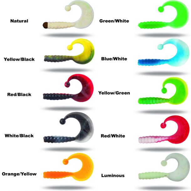 Quantum Magic Trout Curly B-Bobble 4,2cm 10 stk.