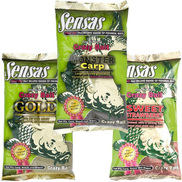 Sensas Crazy Bait Deluxe 1kg.