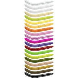 Libra Lures Fatty D Worm 65 Cheese