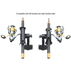 RAM Tube Jr. Stangholder Med Bulkhead Base 4"