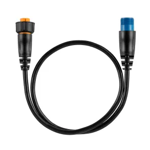 Garmin 8-pin Transducer to 12-pin Sounder Adapter Cable with XID