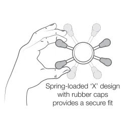 RAM X-Grip Telefonholder Med RAM Twist-Lock Sugekop B-Kugle