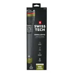 SwissTech Erhellen 10  10000lm Genopladelig Lommelygte