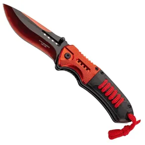 CJH Foldekniv Rd/Sort