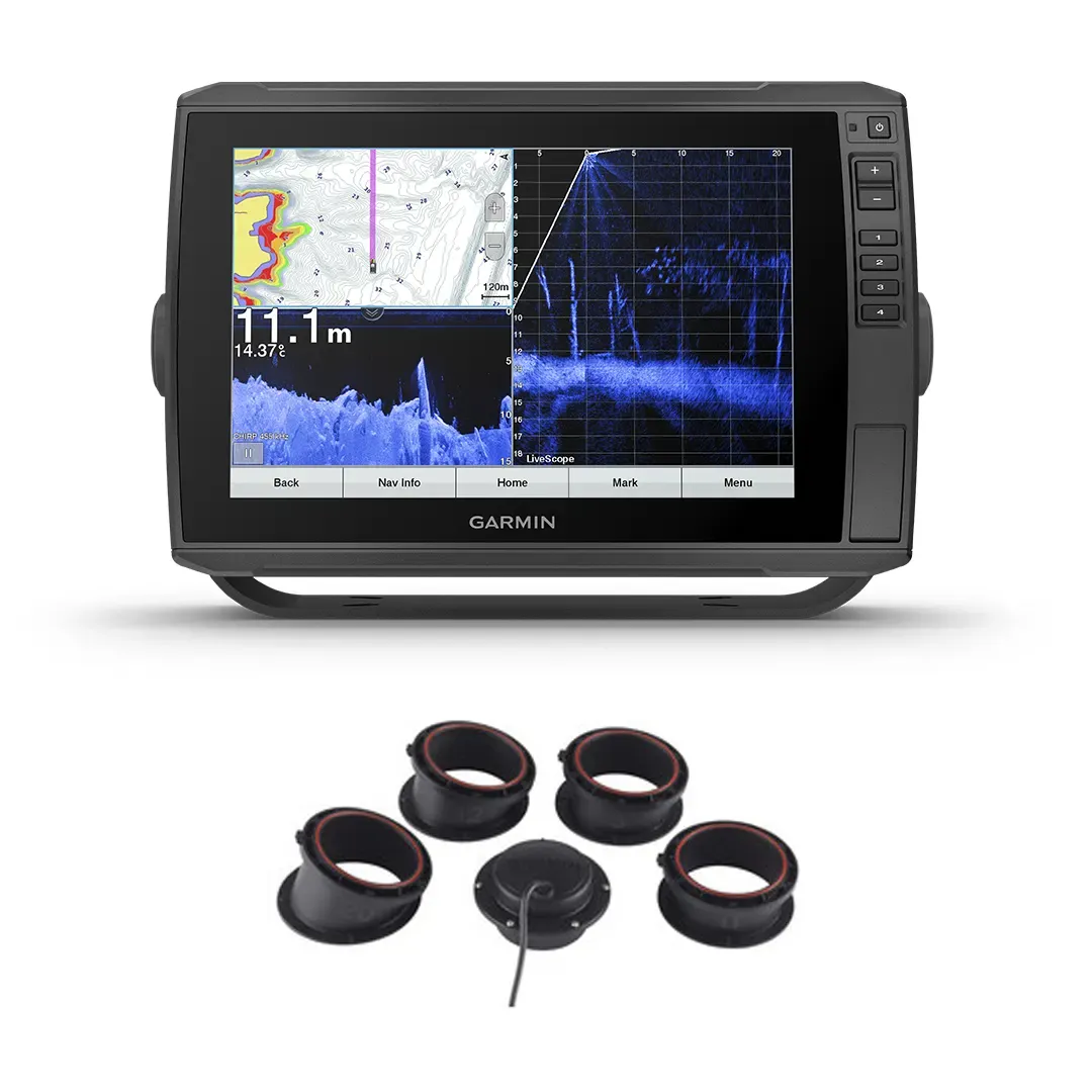 Garmin ECHOMAP Ultra 102sv med GT15IH transducer Søkortsplotter m. fishfinder EFFEKTLAGERET ApS