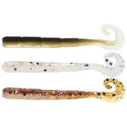 Westin Ned Worm Curltail Mix Pakke