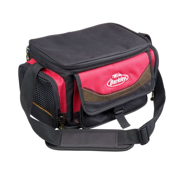brysomme ru beskytte Berkley System Bag Red/Black med 4 bokse. Den perfekte taske