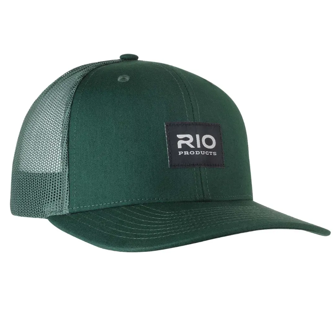 Rio Patch Logo Mesh Back Hat Green - Caps - EFFEKTLAGERET ApS