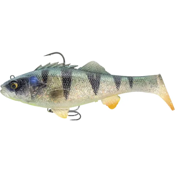 Savage Gear 3D Perch RTF 12,5cm Ghost Silver 12,5cm Ghost Silver