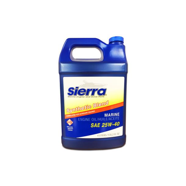 Sierra Syntetisk / Mineralsk Motorolie 25W-40 FC-W Udenbords