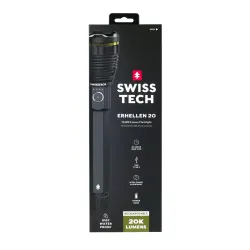 SwissTech Erhellen 20  Genopladelig Lommelygte 20000lm