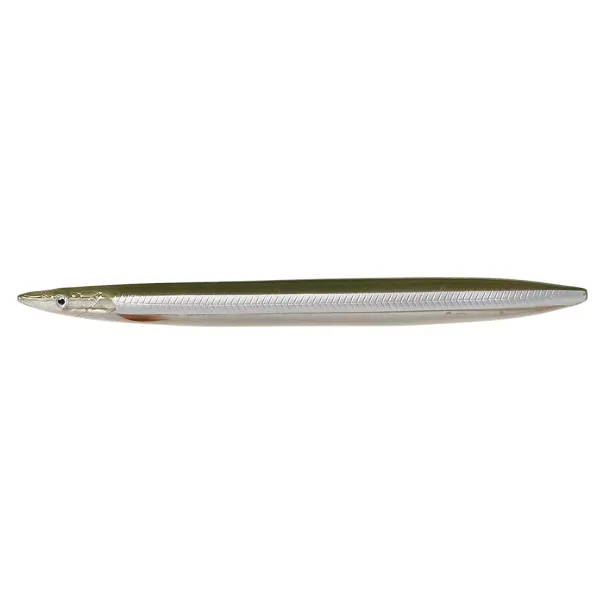 Savage Gear Line Thru Sandeel 27 Gram Sandeel Ghost 27 Gram Sandeel Ghost