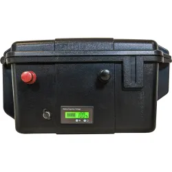 100AH 24V Lithium Batteri I Kuffert