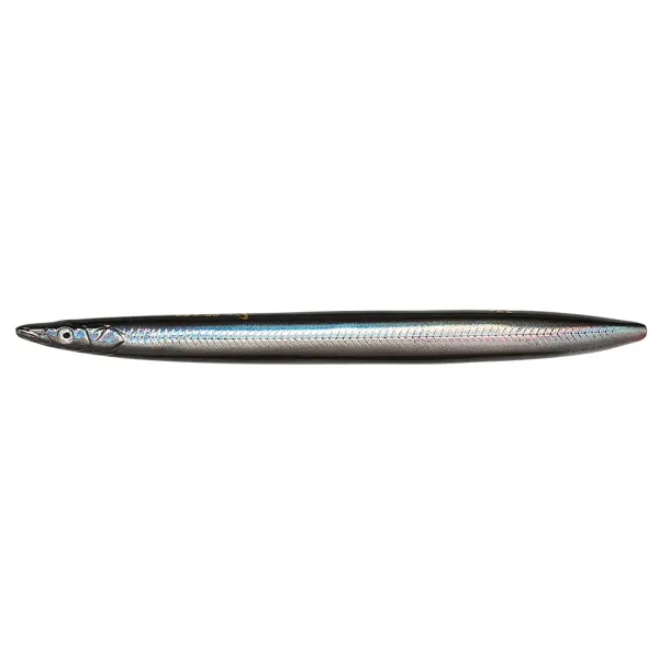 Savage Gear Line Thru Sandeel 27 Gram Black Silver 27 Gram Black Silver
