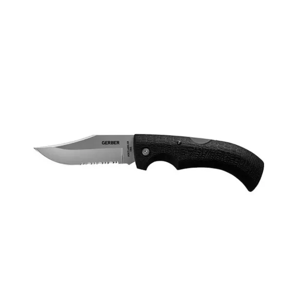 Gerber Gator Folder Clip Point Serrated Foldekniv