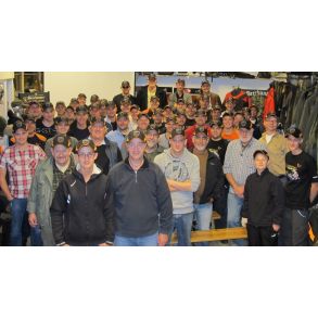 Aftenbent arrangement