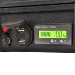 100AH 12V Lithium Batteri I Kuffert