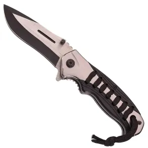 CJH Foldekniv Slv/Sort