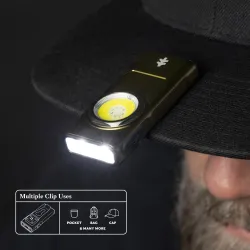 Swisstech Klipplicht 500LM Magnetisk Lommelygte