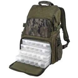 Spro Backpack Camouflage + 4 boxes